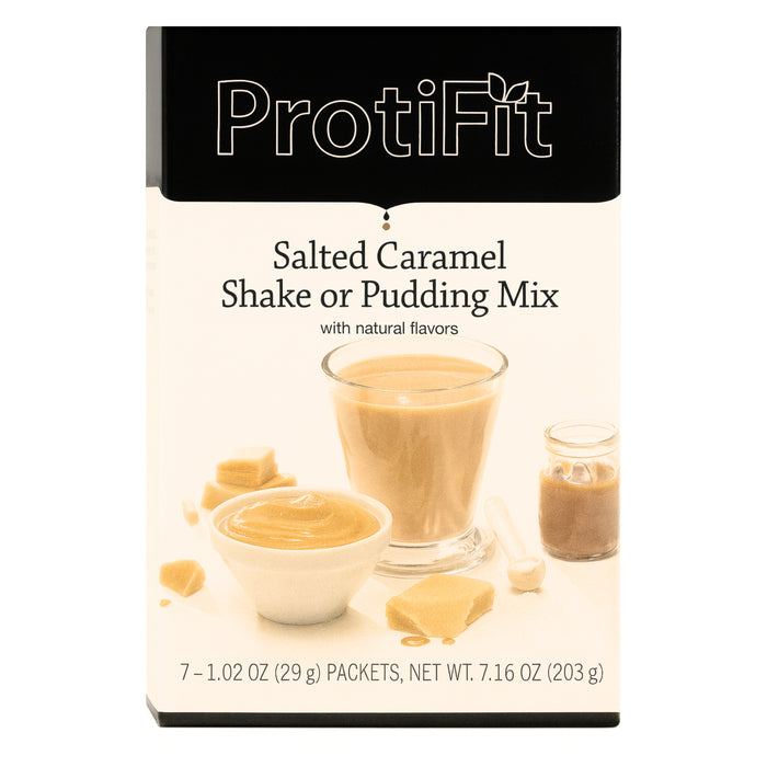 Proti Fit Salted Caramel Pudding Shake Box