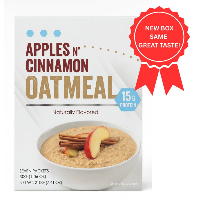 Fit Wise Apples and Cinnamon Oatmeal Box