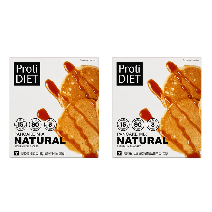 2 Box Pack Proti Diet Natural Pancake Mix