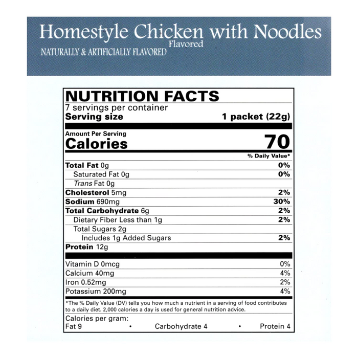 DPTG Homestyle Chicken Soup