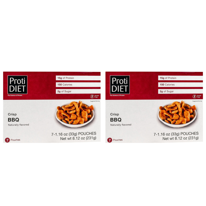 Proti Diet Barbecue Crisps Box