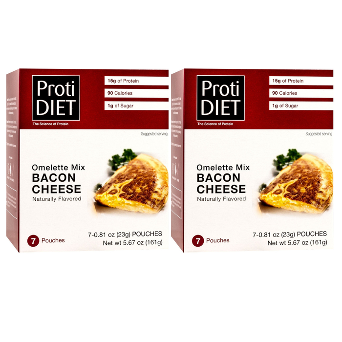 Proti Diet Bacon Cheese Omelet