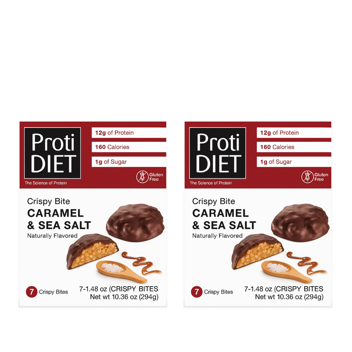 Proti Diet Sea Salt and Caramel Crispy Bite Bar