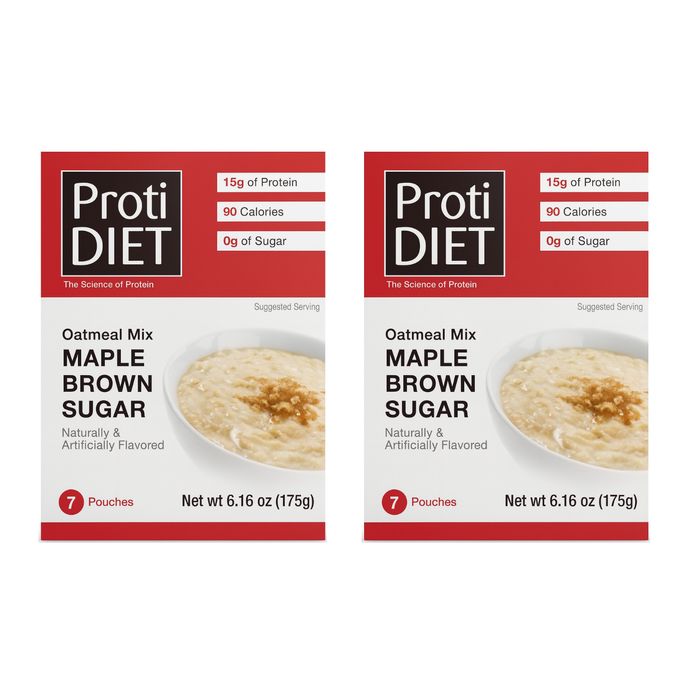 Proti Diet Maple Brown Sugar Oatmeal Box