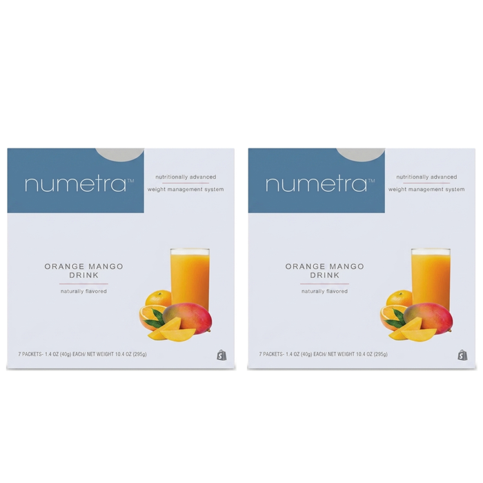 Numetra - Orange Mango Drink - 1 Box