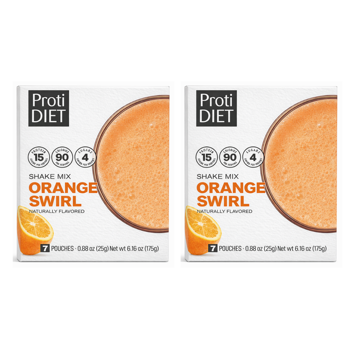 ProtiDiet Orange Swirl Shake Mix