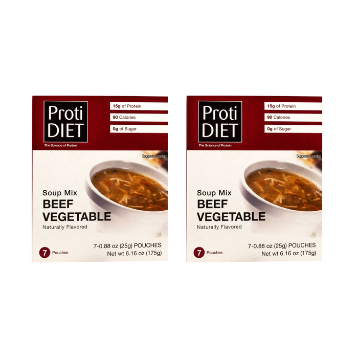 Proti Diet Beef Vegetable Soup