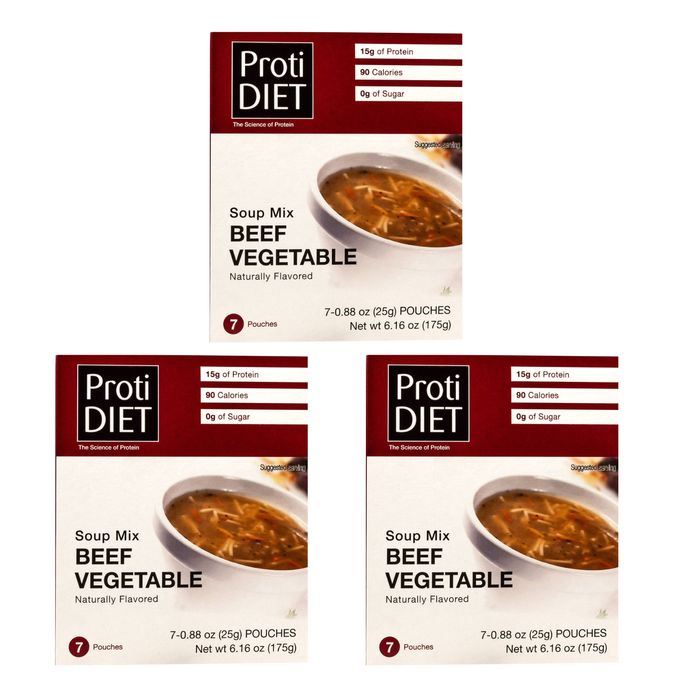 Proti Diet Beef Vegetable Soup