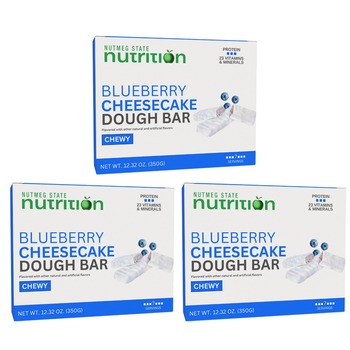 Fit Wise Blueberry Cheesecake Dough Bars