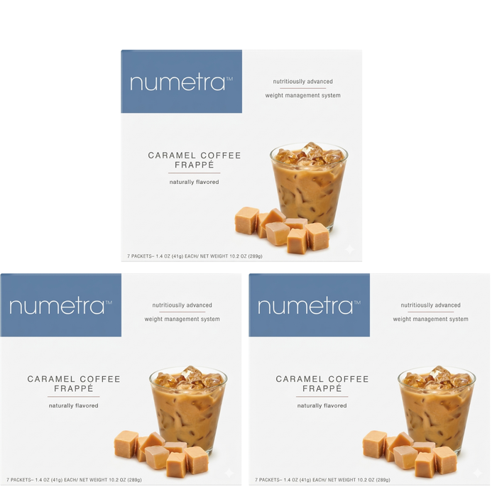 Numetra - Caramel Coffee Frappe - 1 Box