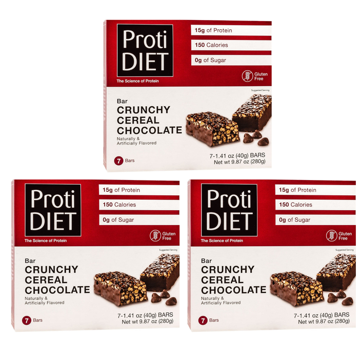 Proti Diet Crunchy Cereal Chocolate Bar