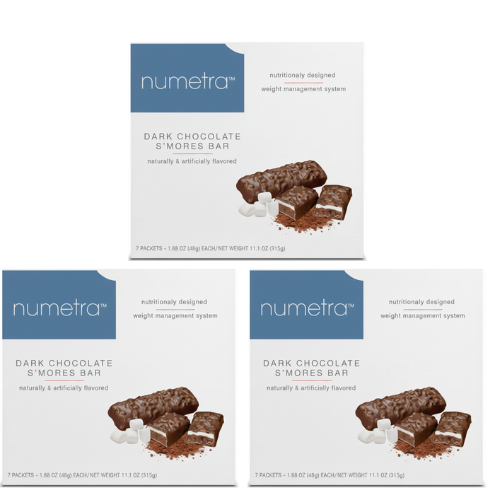 Numetra Dark Chocolate S'mores Bars - 1 Box