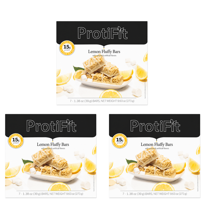 Proti Fit Lemon Fluffy Bars