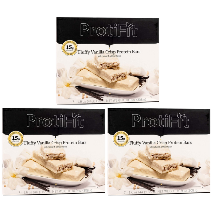 Proti Fit Fluffy Vanilla Crisp Bars (Original)