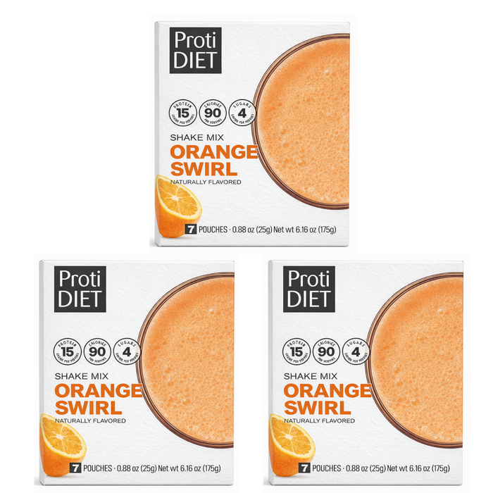ProtiDiet Orange Swirl Shake Mix