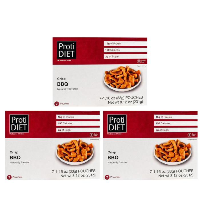 Proti Diet Barbecue Crisps Box