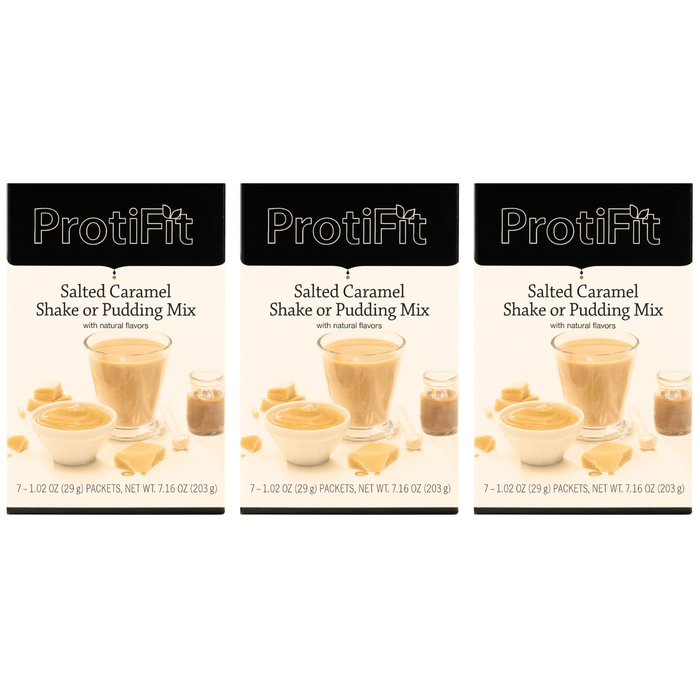 Proti Fit Salted Caramel Pudding Shake Box