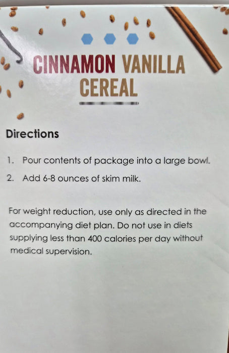 Fit Wise CRISPY Cinnamon Vanilla Cereal