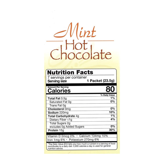 Fit Wise Mint Hot Chocolate