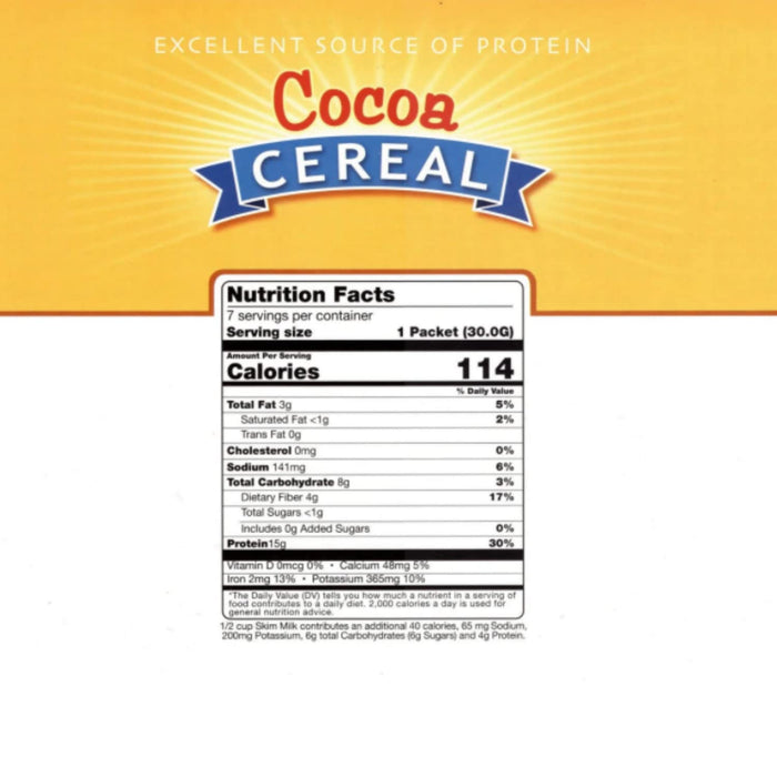 Fit Wise Rich Cocoa O's Cereal