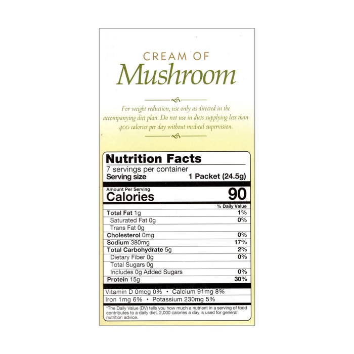 Fit Wise Cream of Mushroom Soup