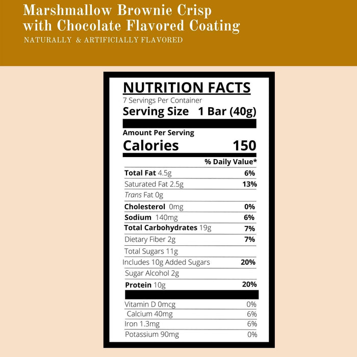 DPTG Marshmallow Brownie Crisp Bar