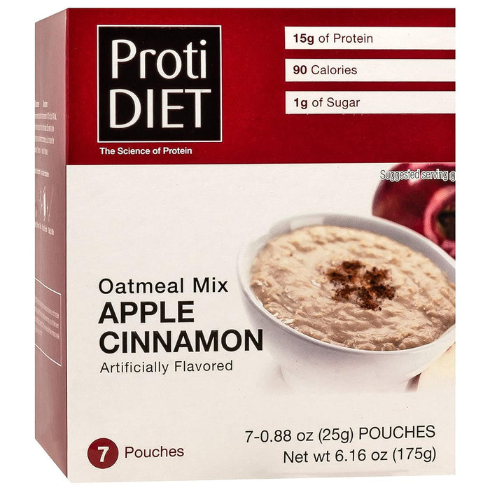 Proti Diet Apple Cinnamon Oatmeal