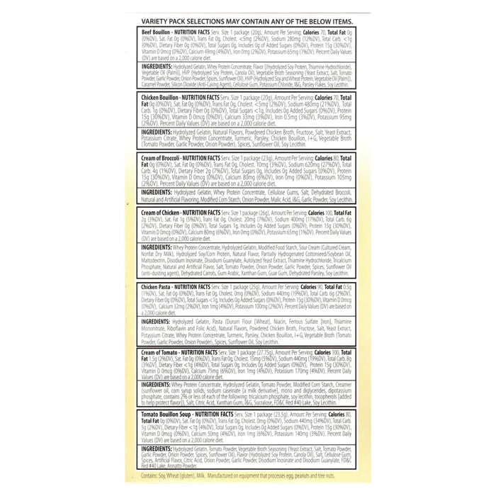 Fit Wise - Soup Sampler Variety Pack
