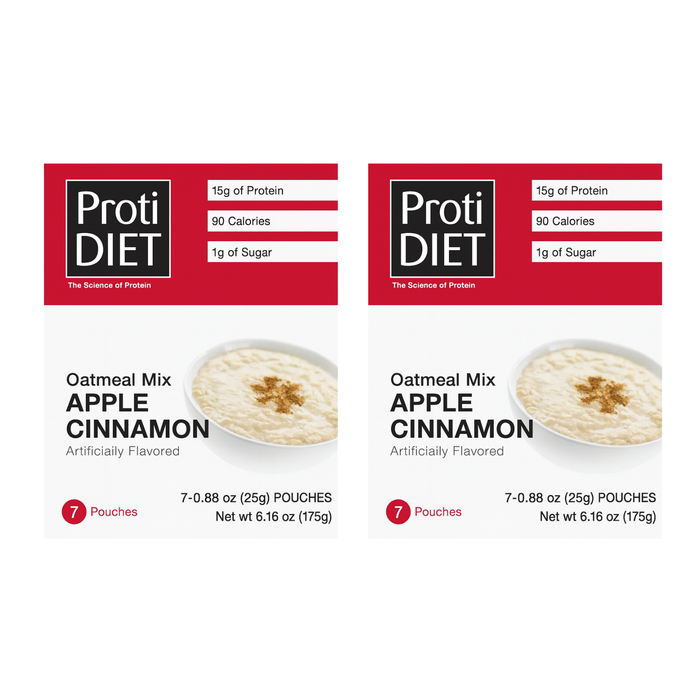 Proti Diet Apple Cinnamon Oatmeal