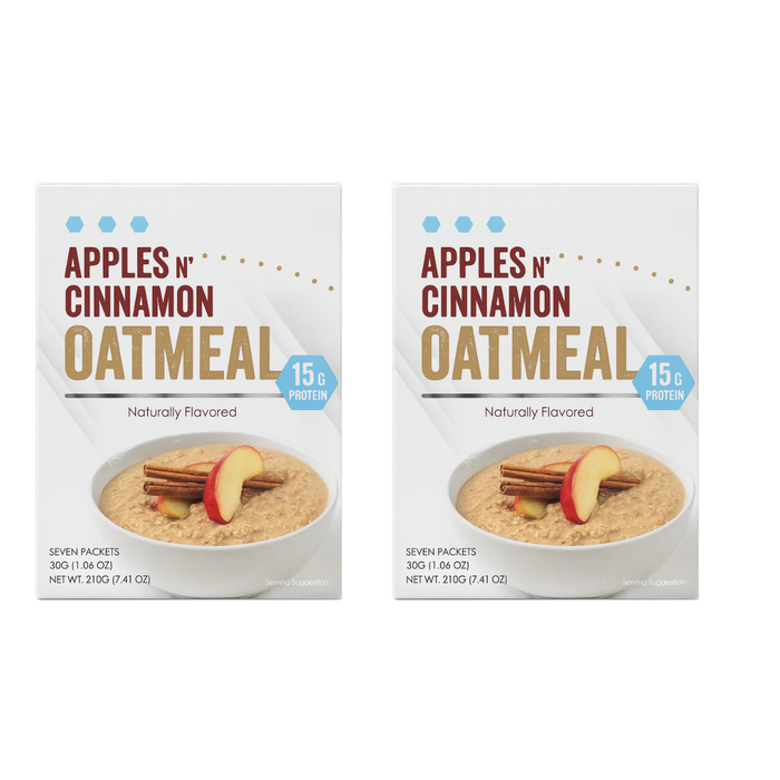 Fit Wise Apples and Cinnamon Oatmeal Box