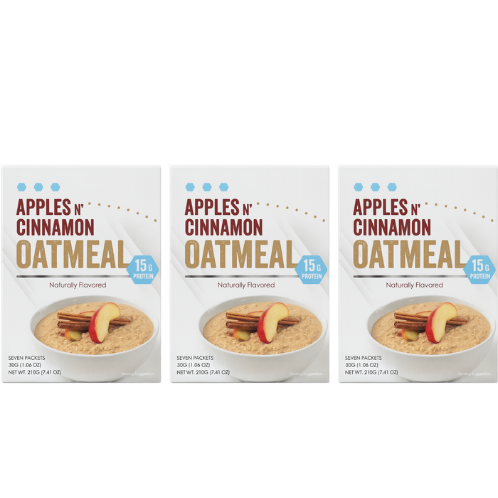 Fit Wise Apples and Cinnamon Oatmeal Box