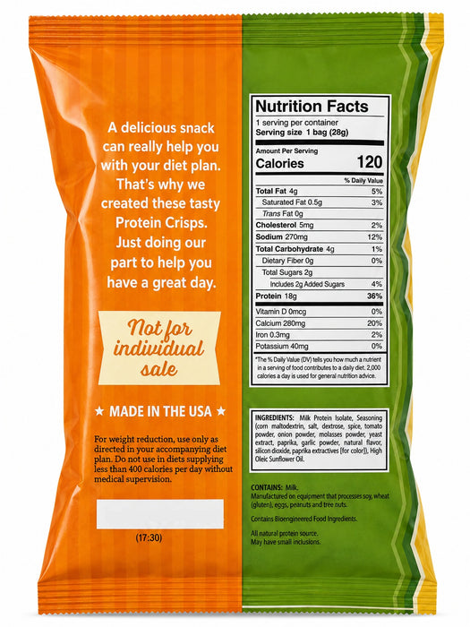 Fit Wise Barbecue Protein Crisp Single Bag