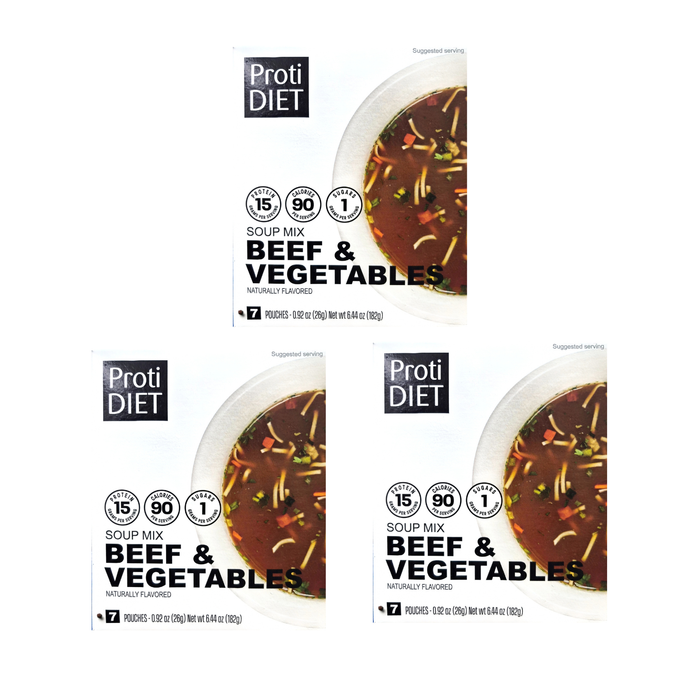 Proti Diet Beef Vegetable Soup