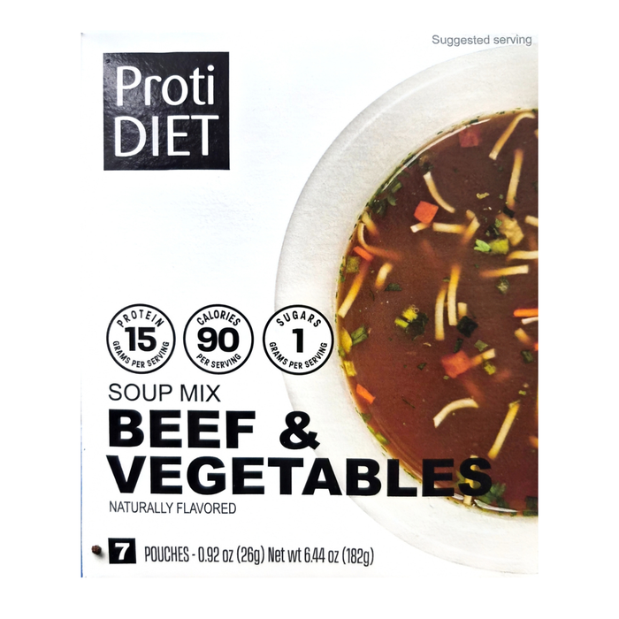 Proti Diet Beef Vegetable Soup