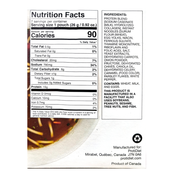 Proti Diet Beef Vegetable Soup