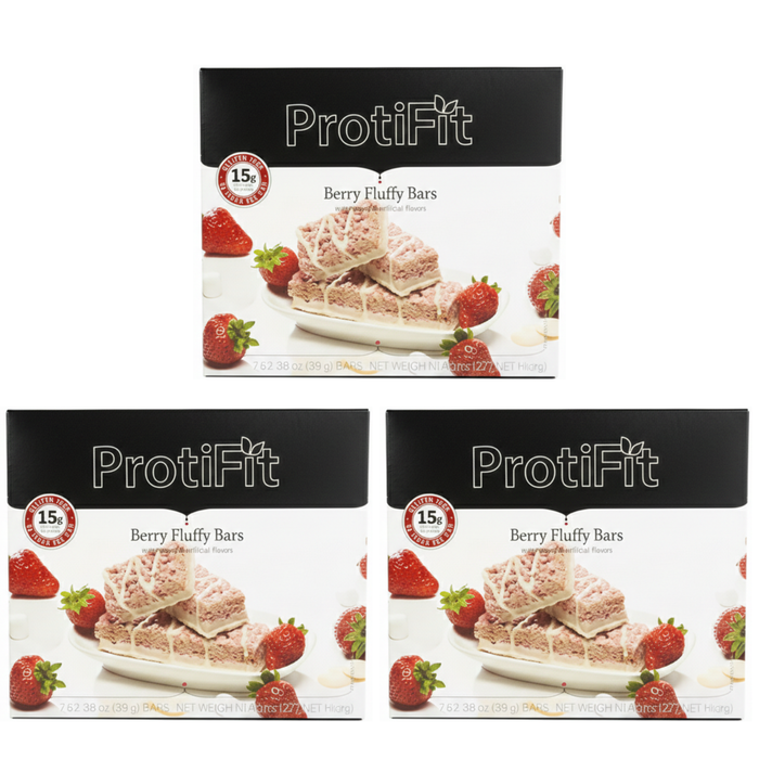 Proti Fit Berry Fluffy Bars