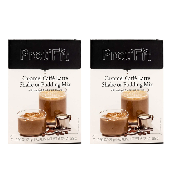 Proti Fit Caramel Caffe Latte Pudding-Shake Box