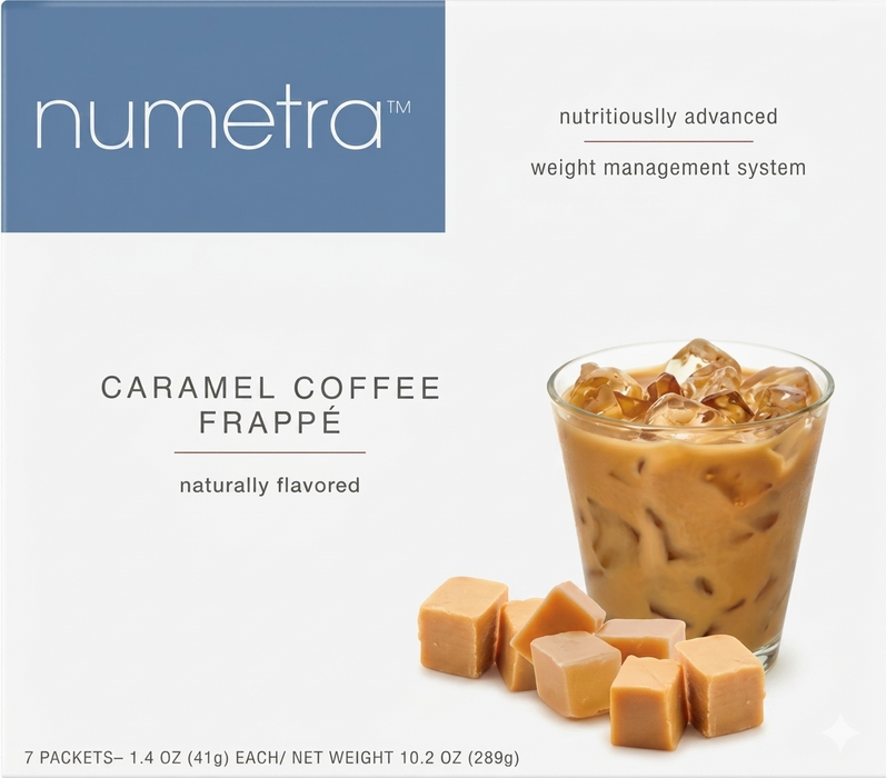 Numetra - Caramel Coffee Frappe - 1 Box