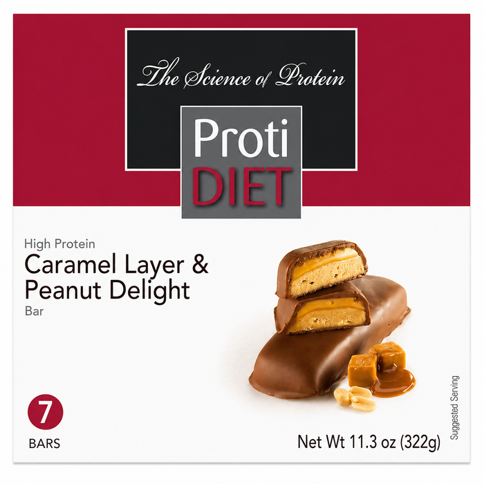 Proti Diet Caramel Layer & Peanut Delight Bar