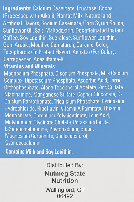 NSN ASPARTAME FREE Mocha Pudding-Shake