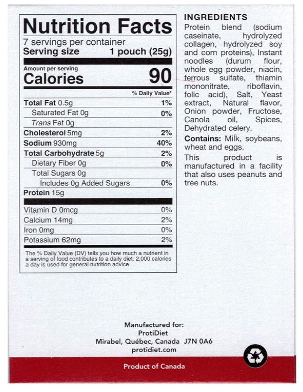 Proti Diet Chicken Noodle Soup