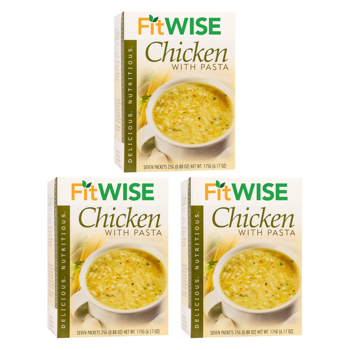 Fit Wise Chicken Soup with Pasta