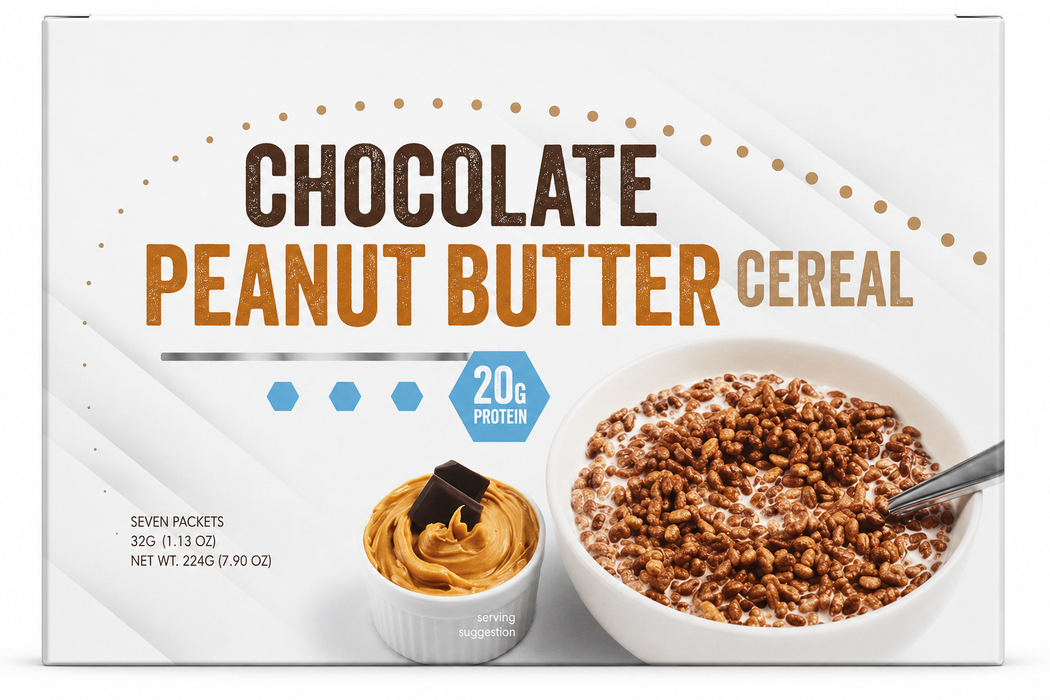 Fit Wise CRISPY Chocolate Peanut Butter Cereal