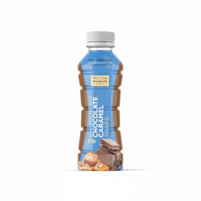 New Direction Chocolate Caramel Shake Bottle