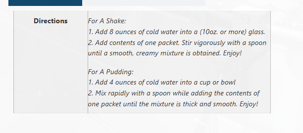Fit Wise Chocolate Peanut Butter Pudding Shake Box