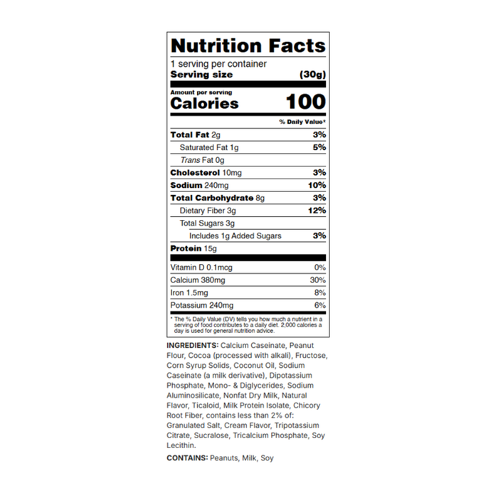 Fit Wise Chocolate Peanut Butter Pudding Shake Box