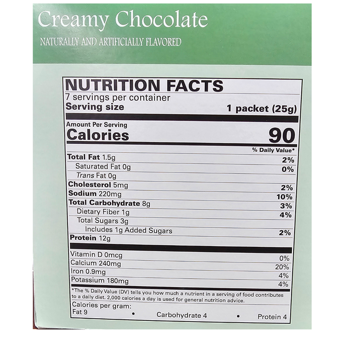 NSN Creamy Chocolate Shake