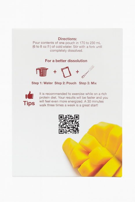 ProtiDiet Creamy Mango Smoothie Mix