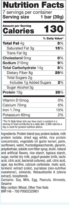 Proti Fit Lemon Fluffy Bars