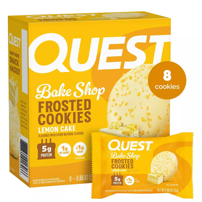 Quest Frosted Cookies Lemon Cake - 1 Pack